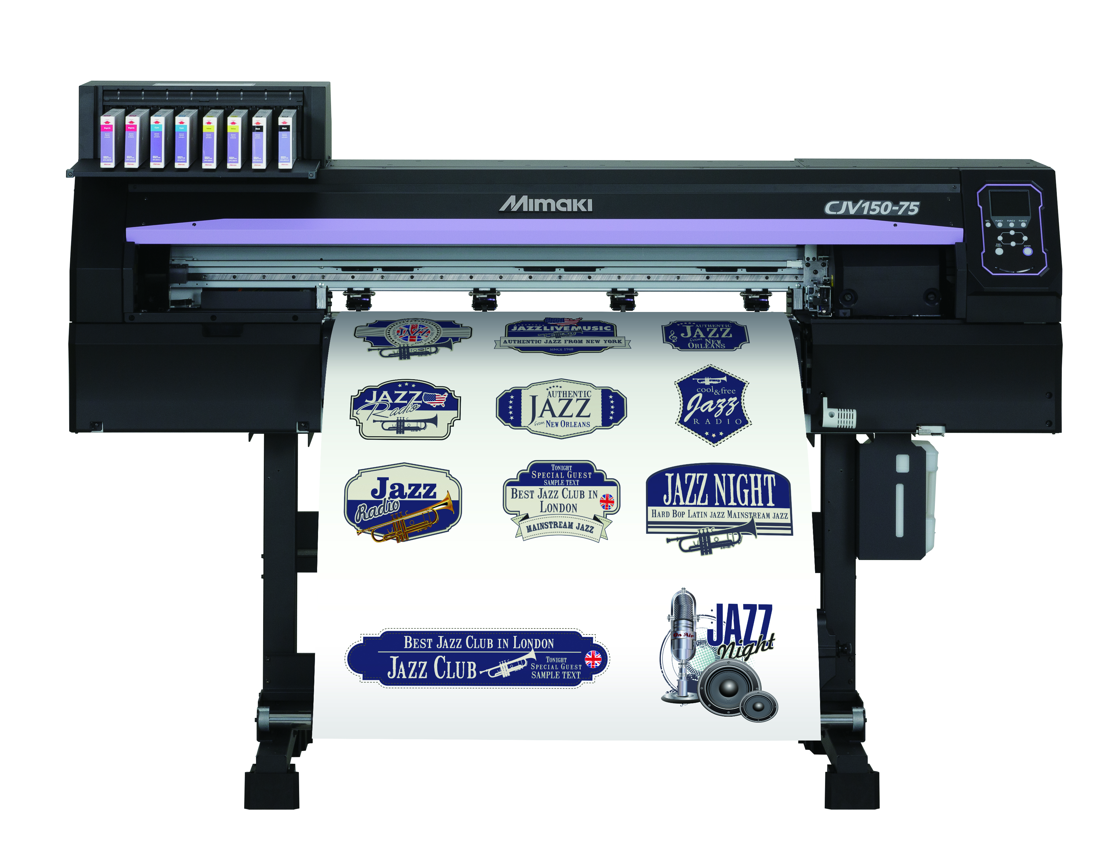 The smallest of Mimaki’s new printer cutters is the CJV150-75 