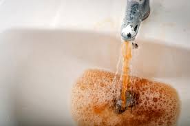 Flint water from a tap