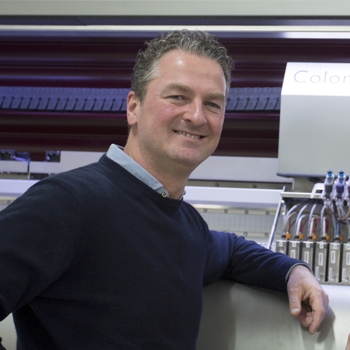 Jacco Aartsen Tuijn, CEO of Hollanders Printing Systems