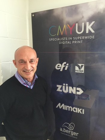 Paul Warwick, new business development manager for consumables at CMYUK