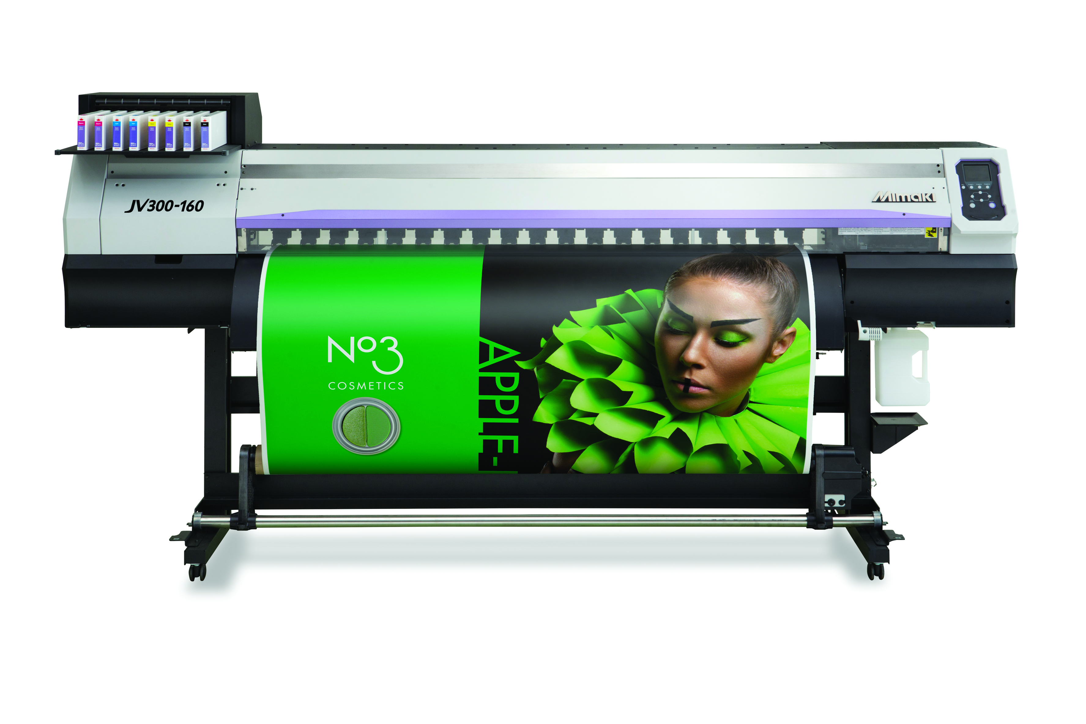 The range-topping Mimaki JV300 will be available to demo on the Hybrid stand at the show