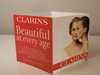 Clarins-Tent-Cards-(Print-Marketing)